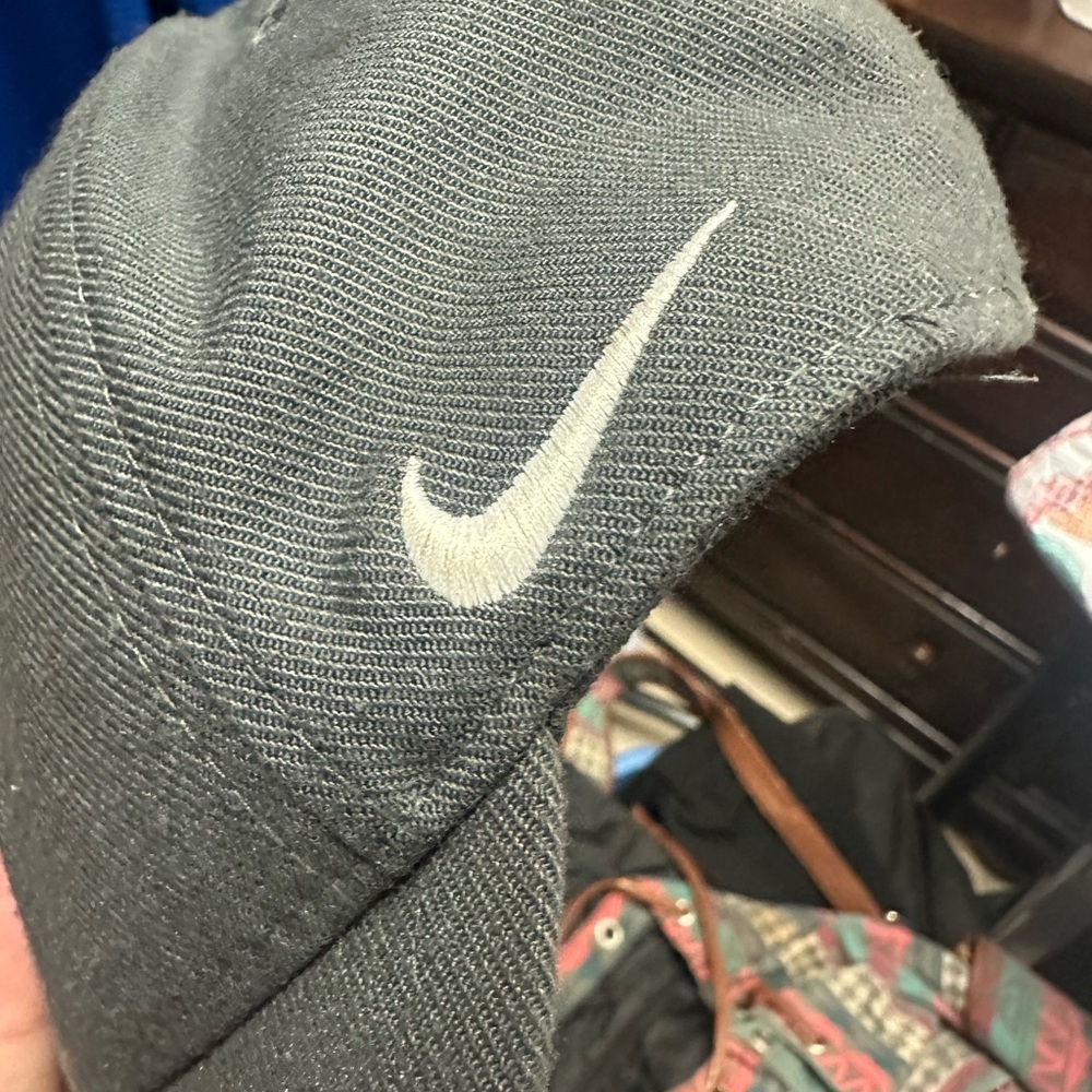 Nike Gray Hat with Orange and White Embroidery - Picture 3 of 6